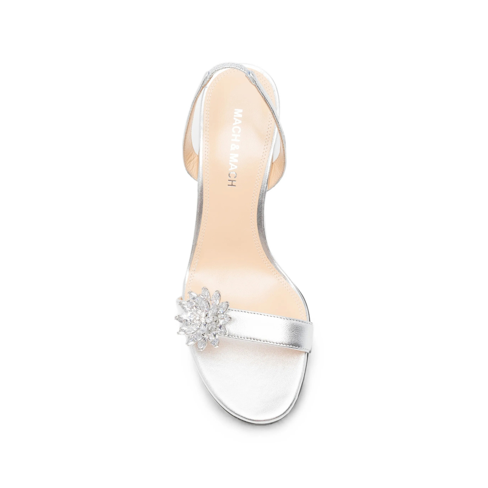 Crystal-Embellished Sandals