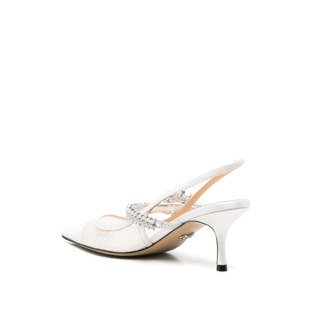 Crystal-Embellished Pumps