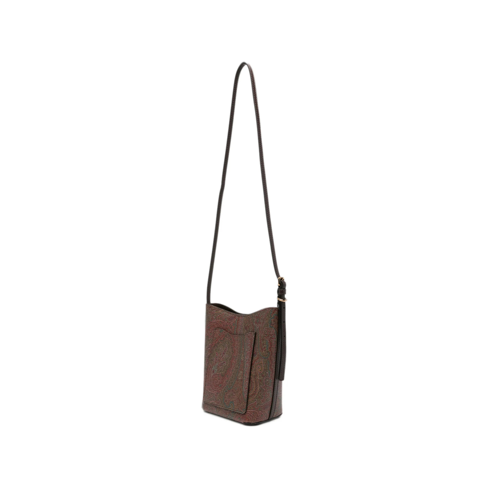 Paisley-Print Shoulder Bag