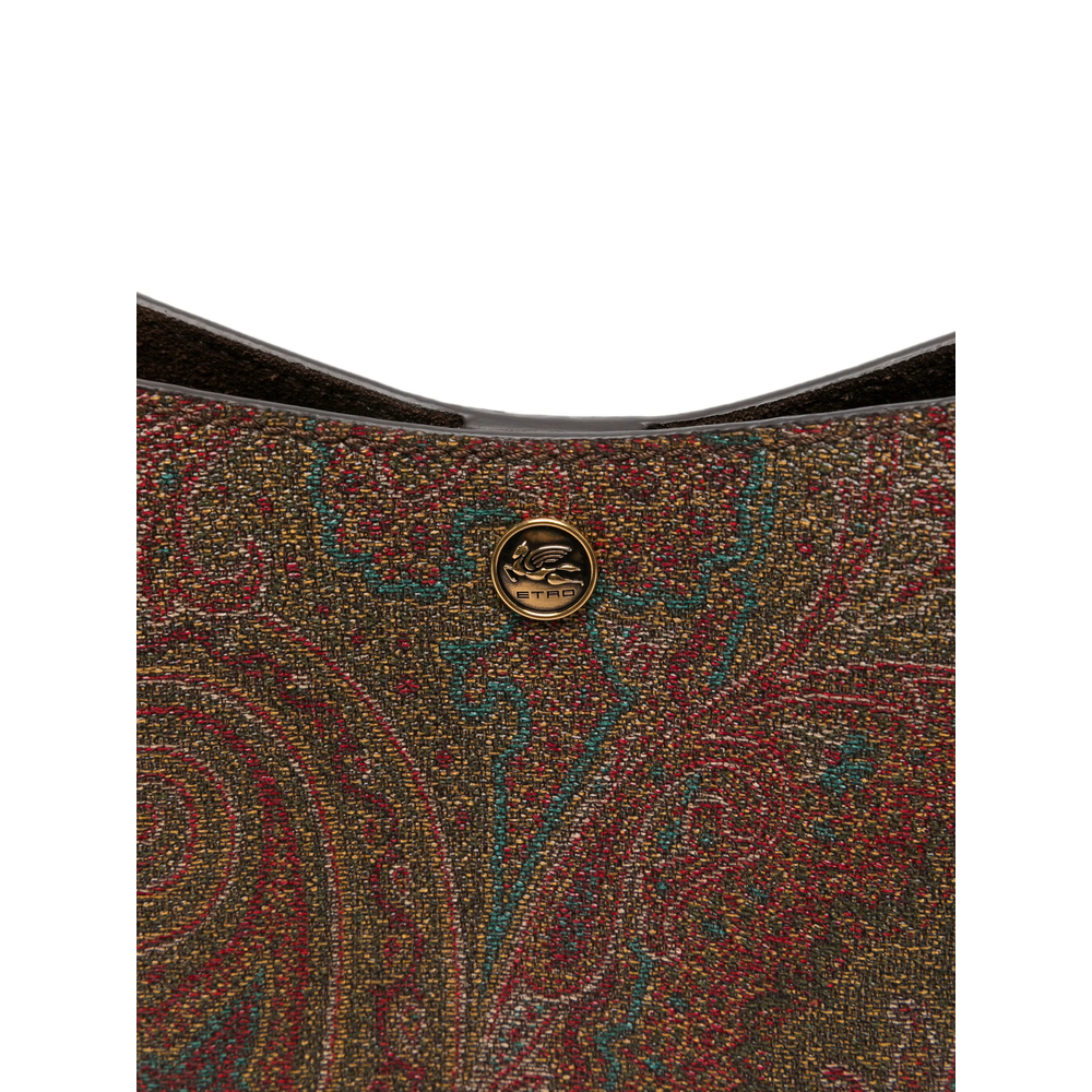 Paisley-Print Shoulder Bag