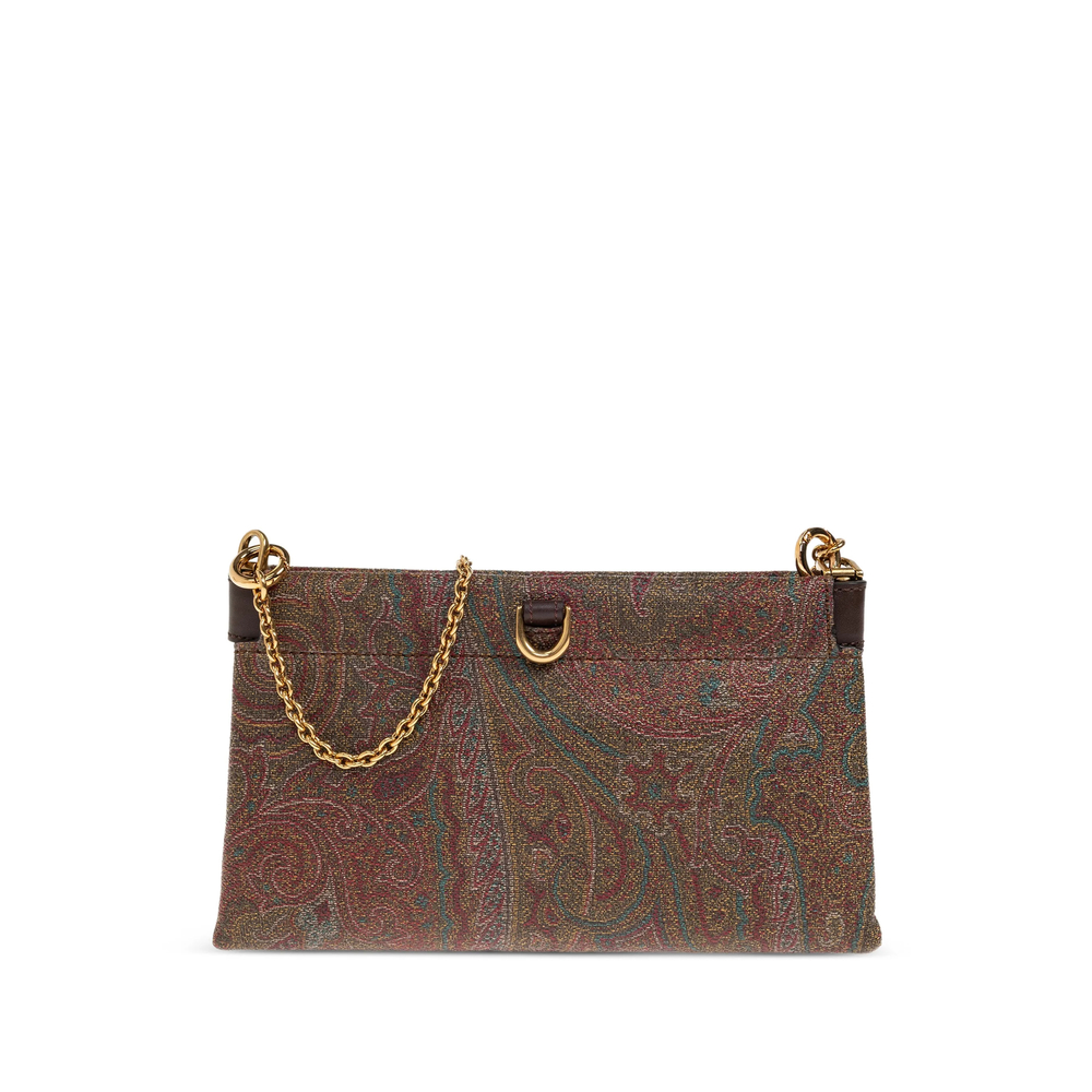 Etro Mini Talk Paisley Clutch Bag In Multi