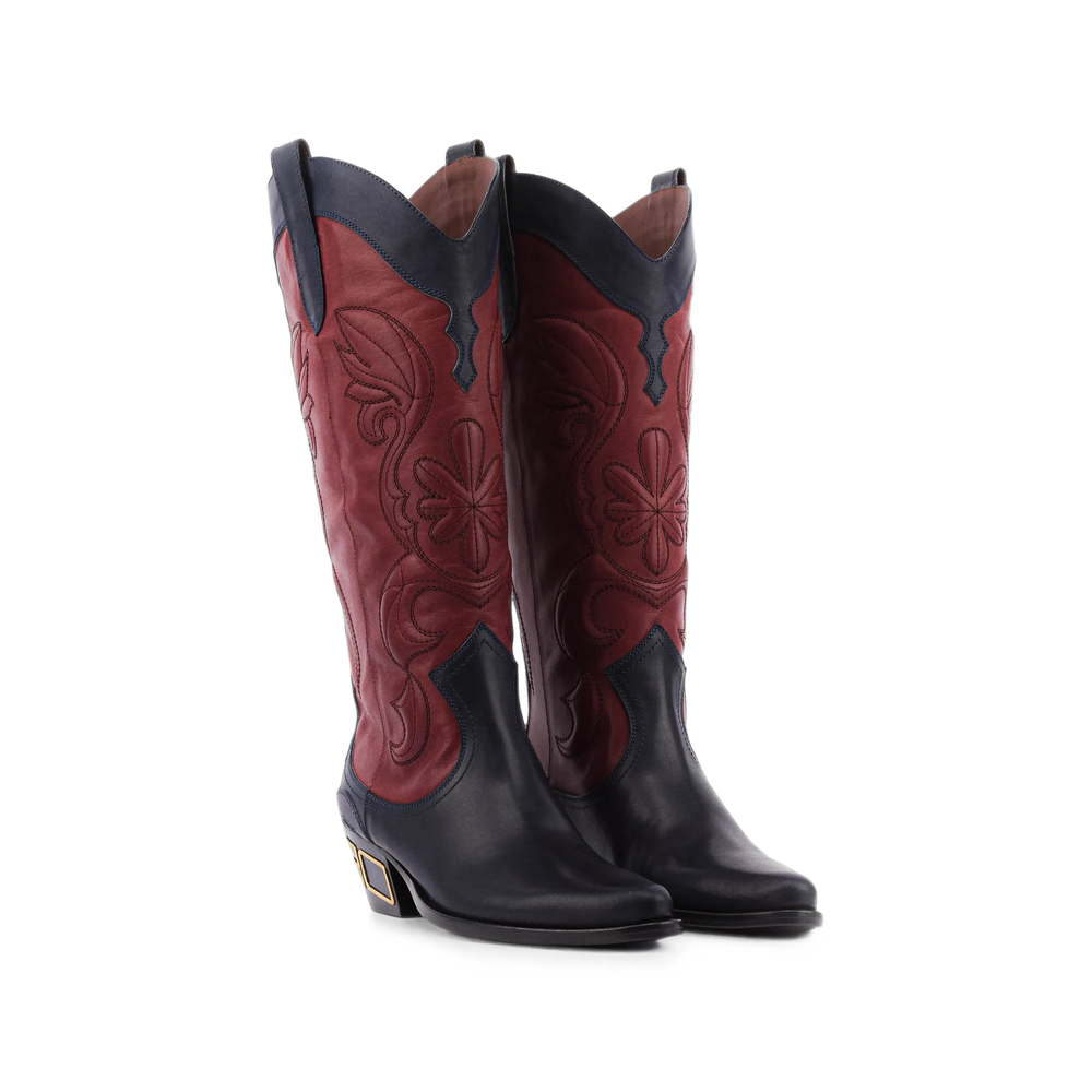 Embroidered Texan Boots