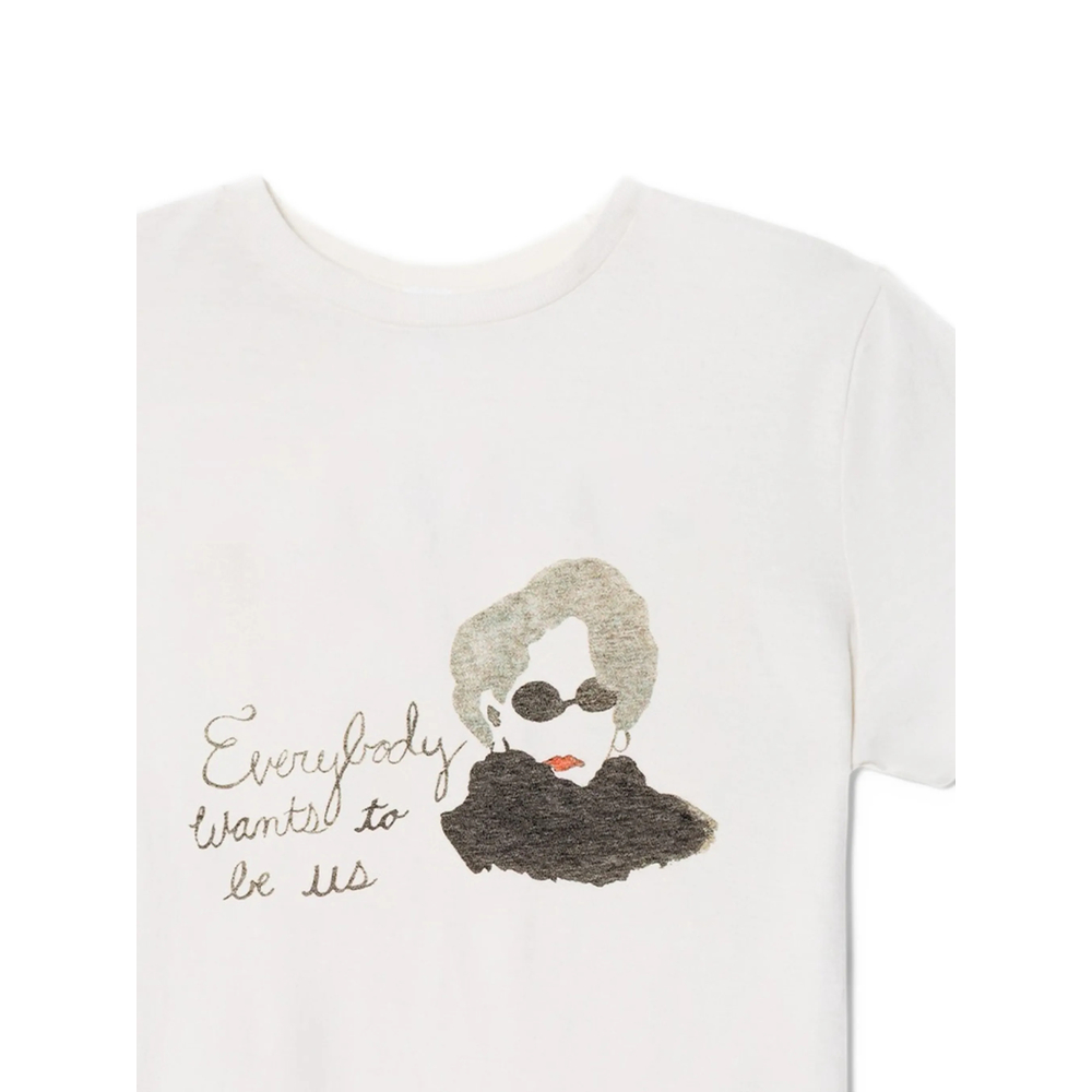 Re/Done Classic Everybody Graphic-Print T-Shirt