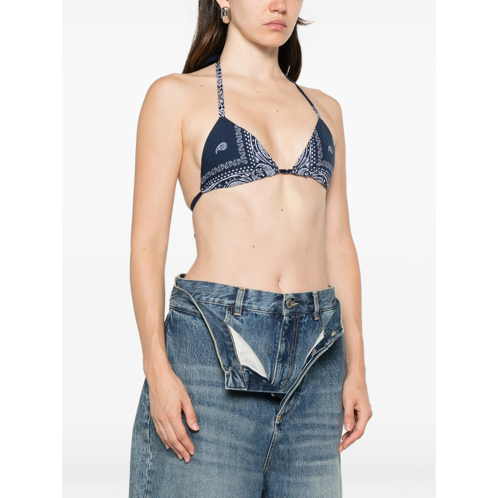 Re/Done Bandana-Print Top