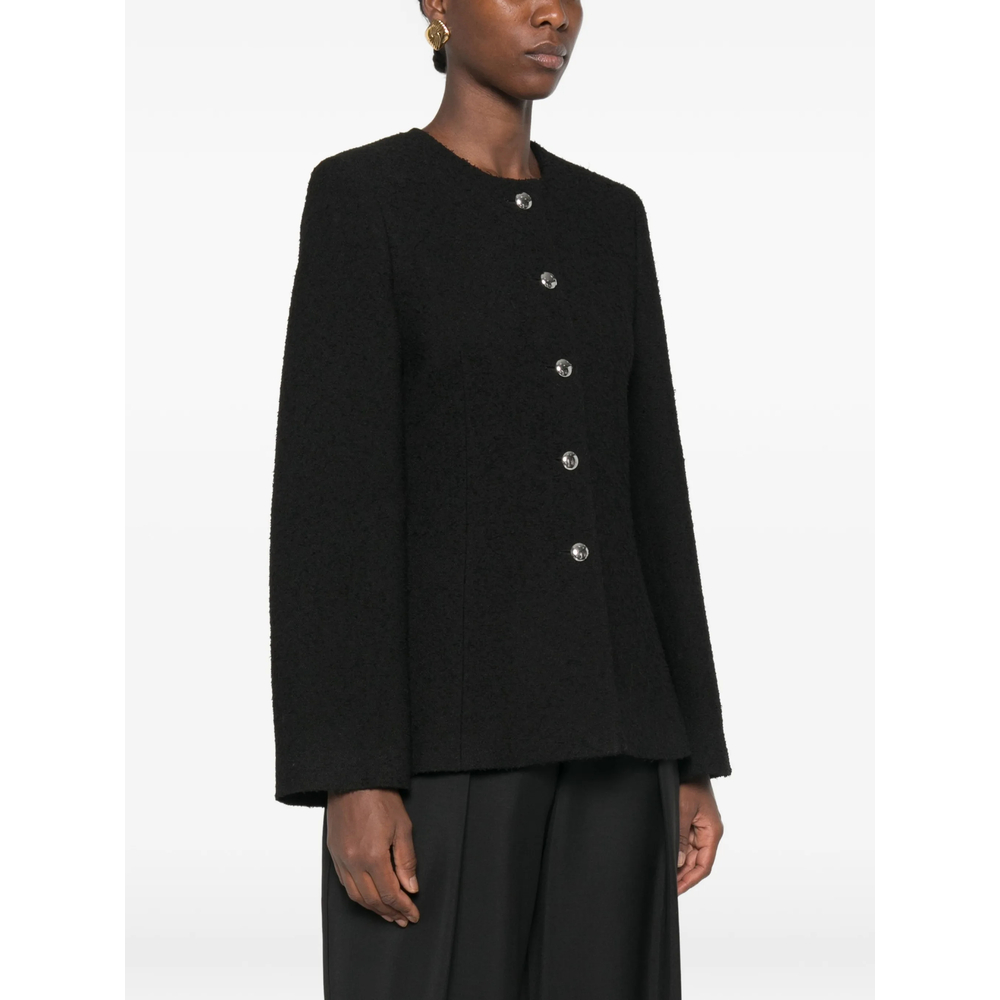Róhe Button-Fastening Bouclé Jacket