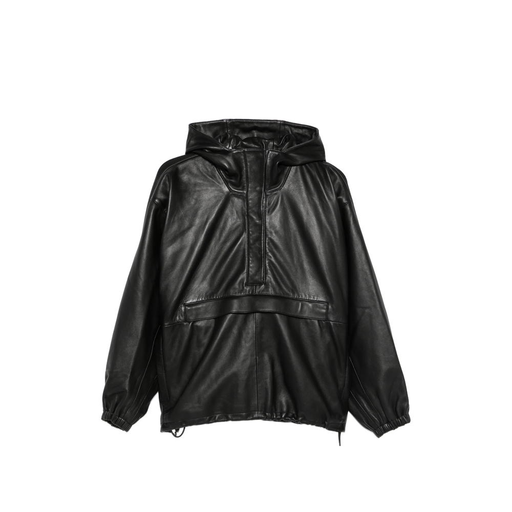 Róhe Hooded Leather Jacket