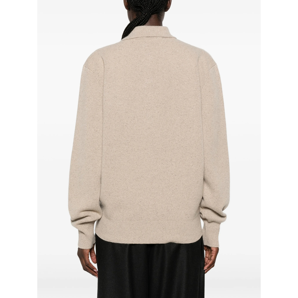 Róhe Button-Fastening Polo-Collar Sweater