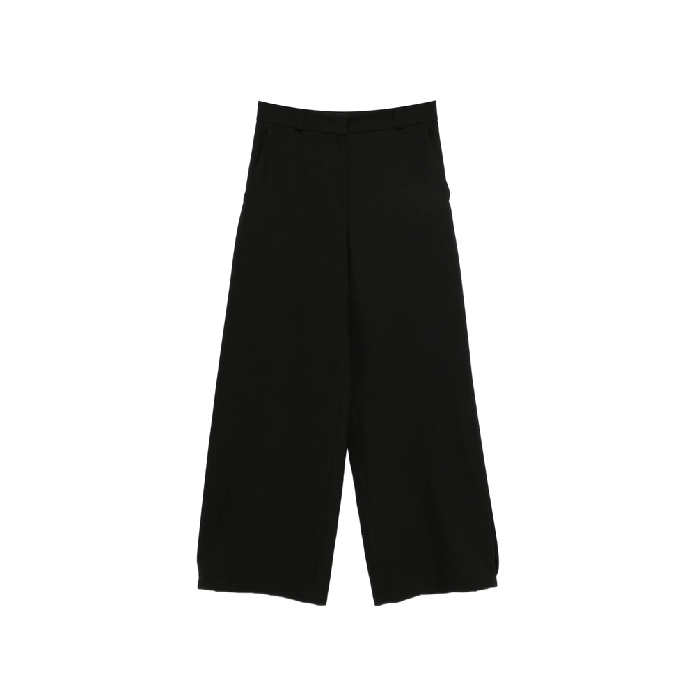 Giorgio Armani Wide-leg Palazzo Pants In Black