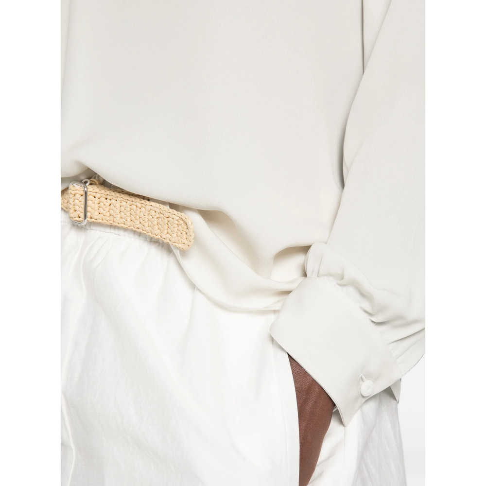 Regular Fit Silk Triple Georgette Blouse
