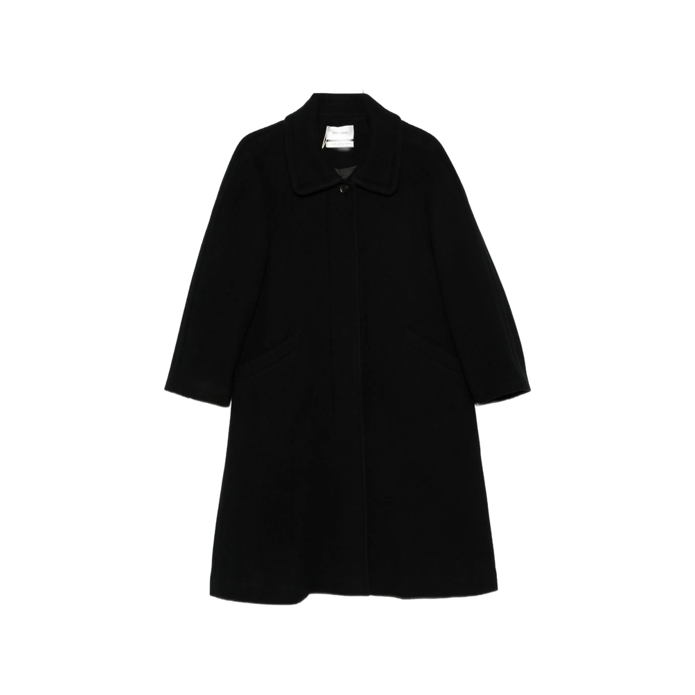 Button-Up Collared Coat