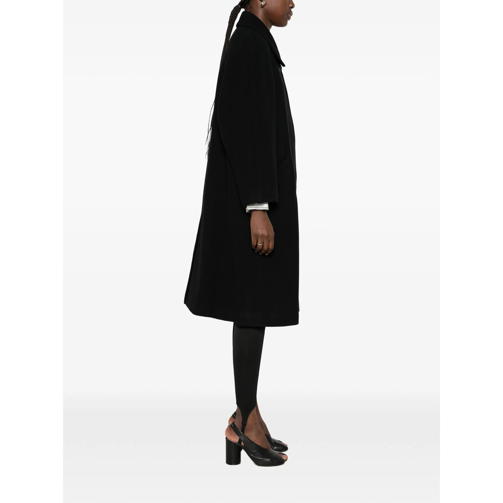 Button-Up Collared Coat