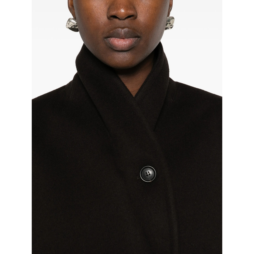 Double-Breasted Shawl-Collar Coat
