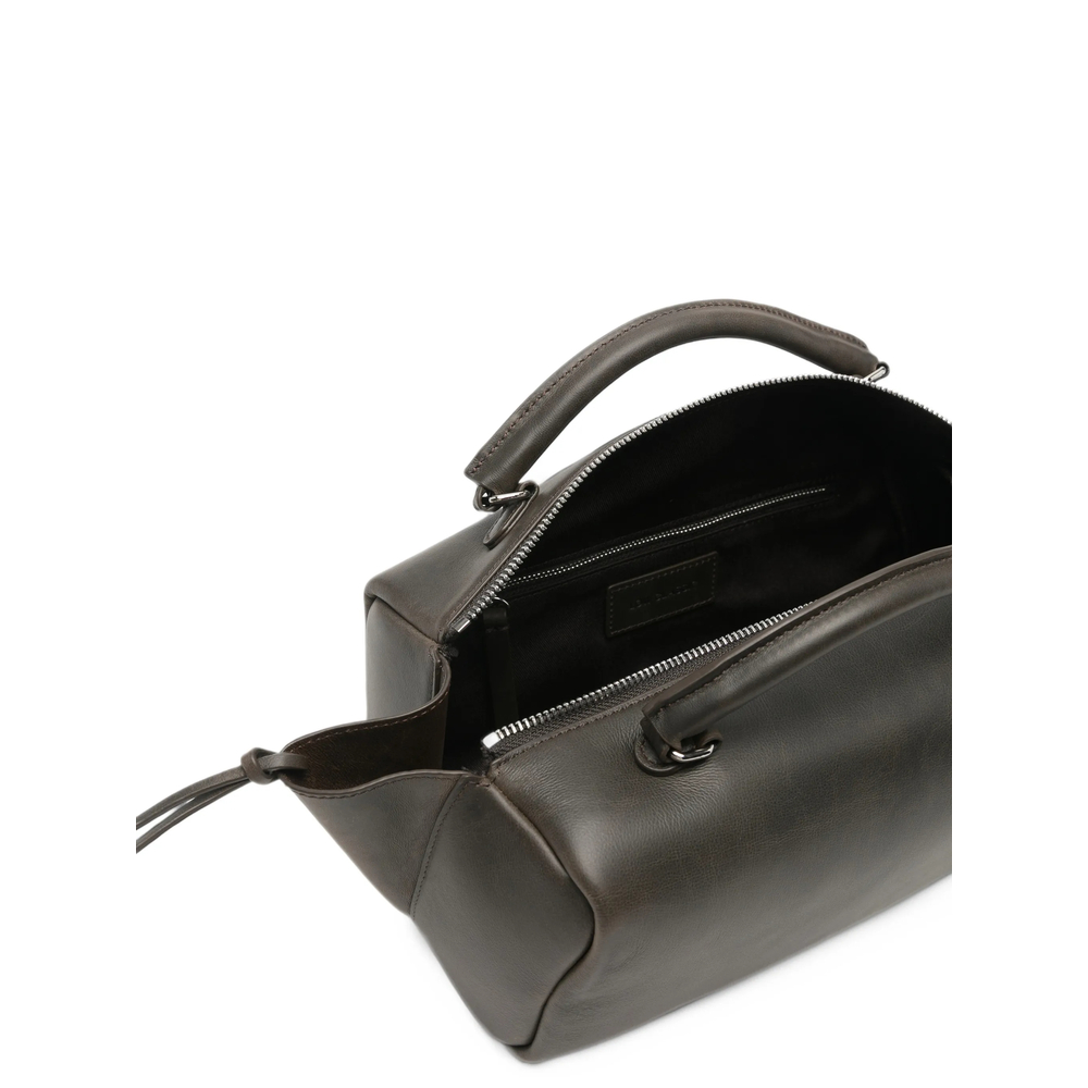 Loaf Leather Top-Handle Tote Bag