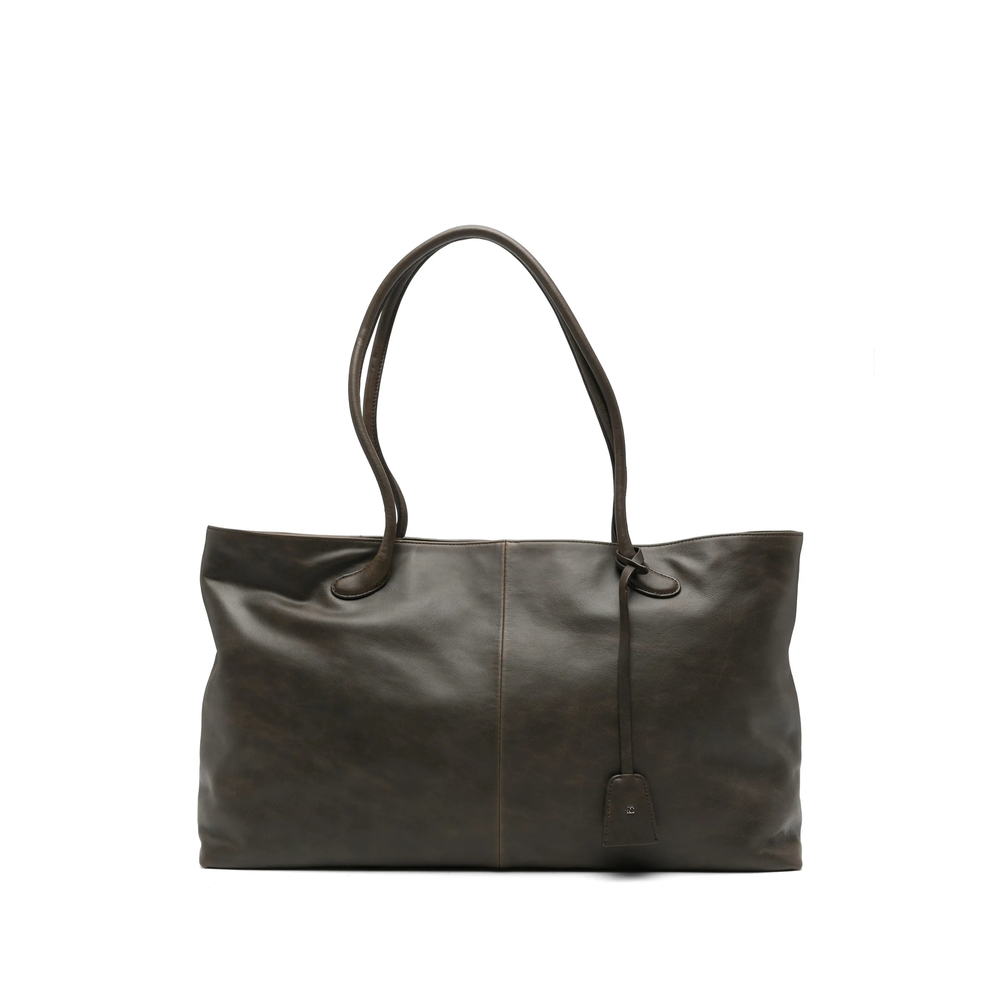 Haricot Logo-Debossed Tote Bag
