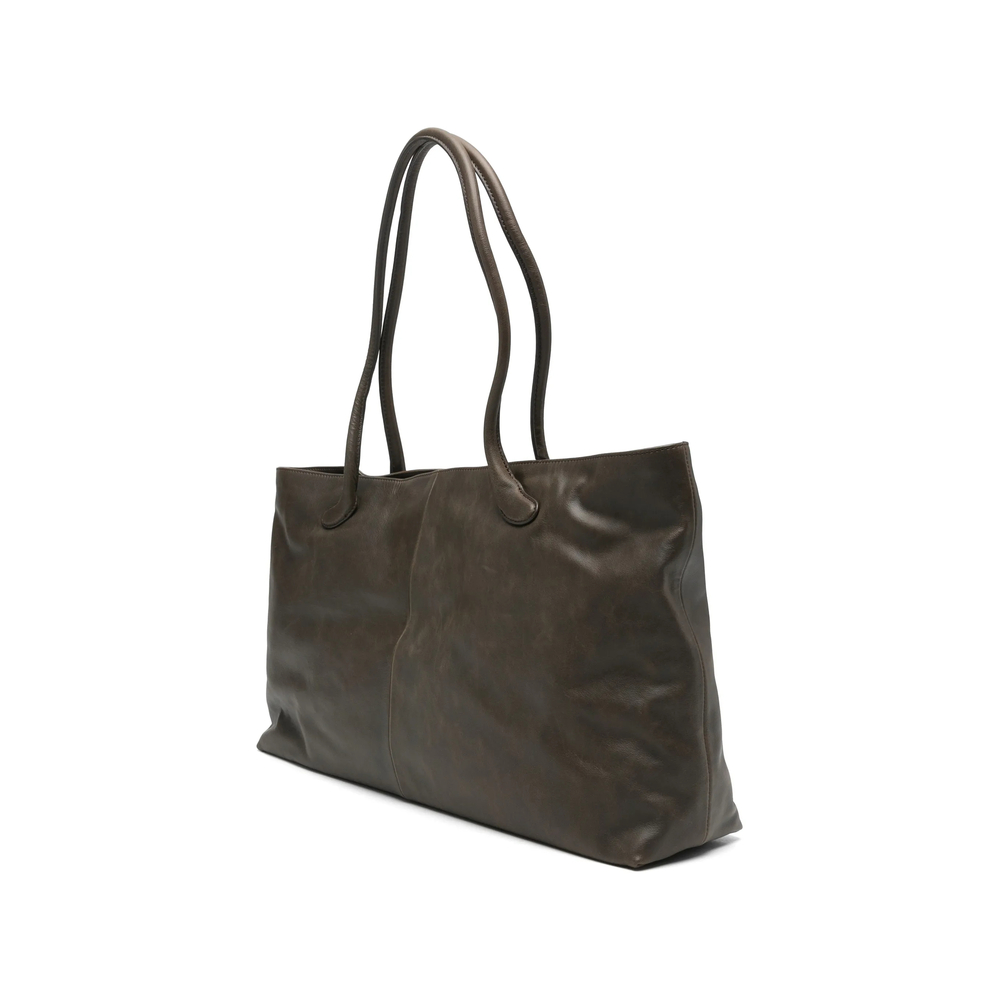 Haricot Logo-Debossed Tote Bag