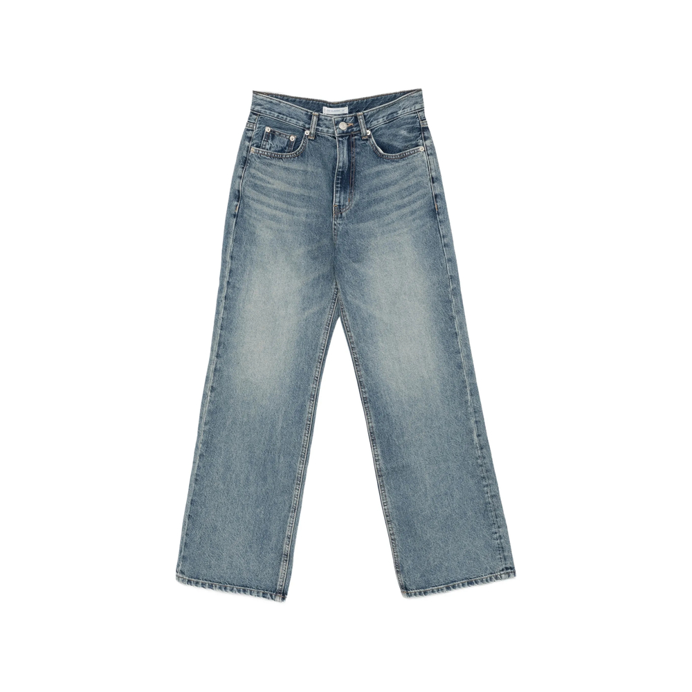 Faded Wide- Leg