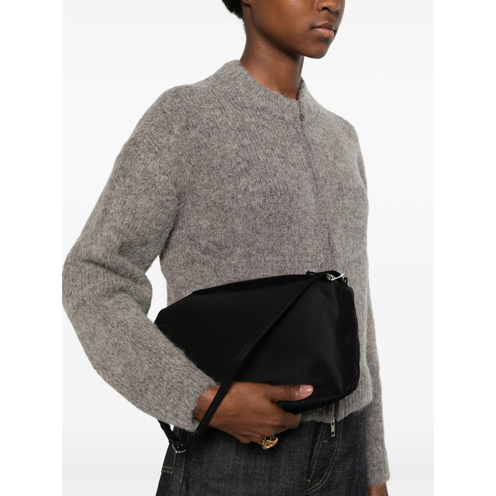Top-Zip Shoulder Bag