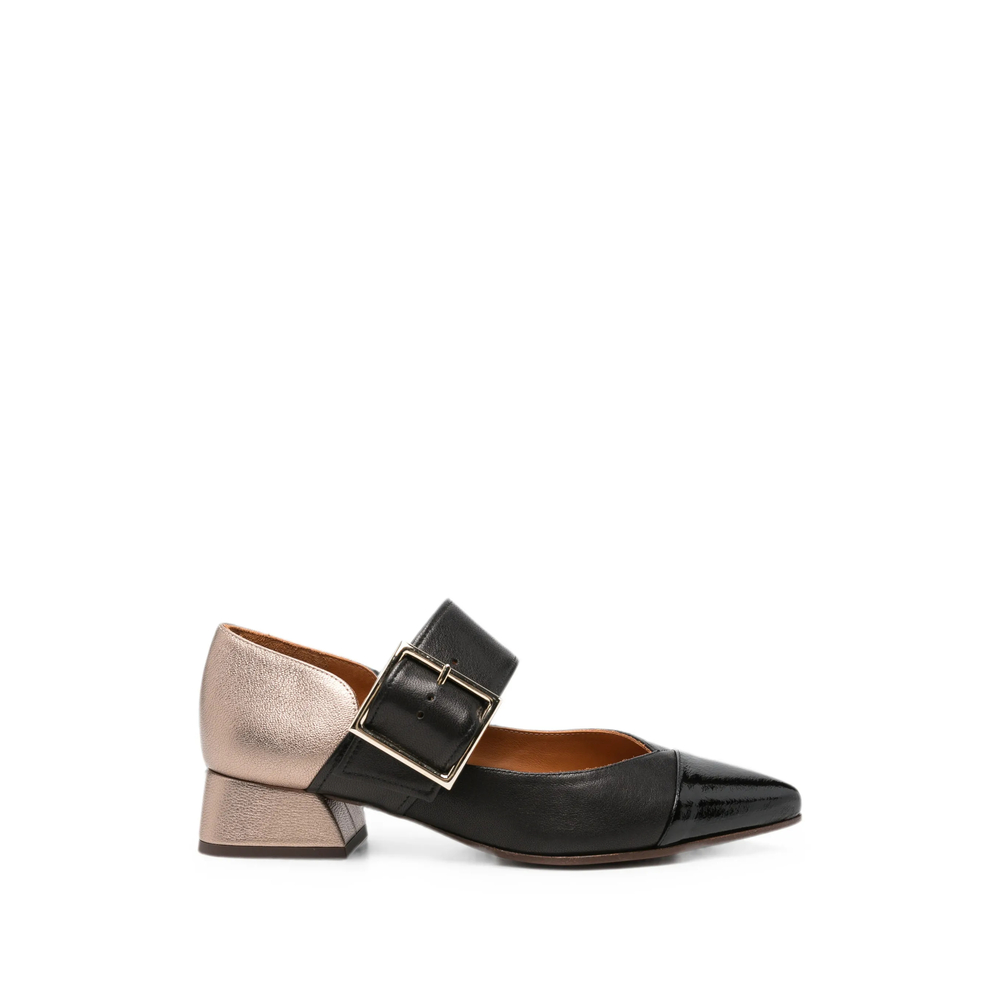 Chie Mihara Hebas Buckle-fastening Pointed-toe Pumps