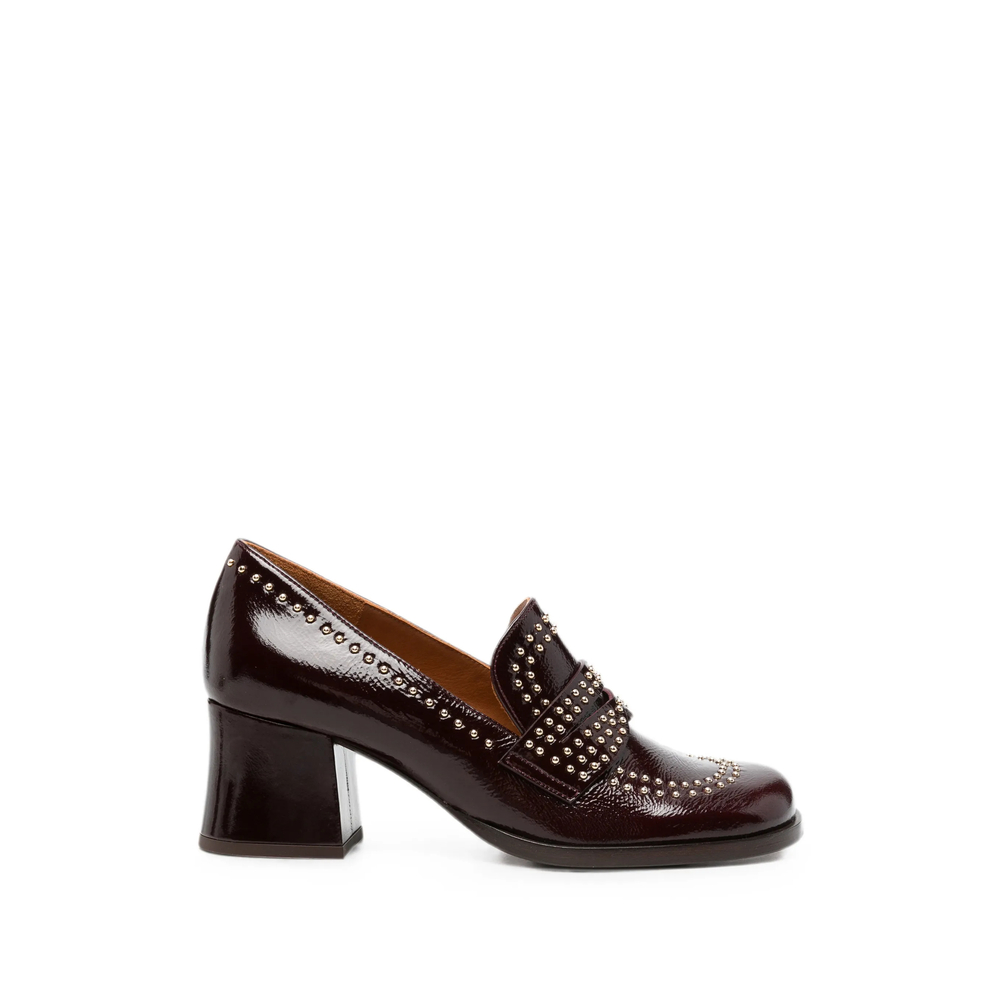 Chie Mihara Taleah Studded Leather Loafers