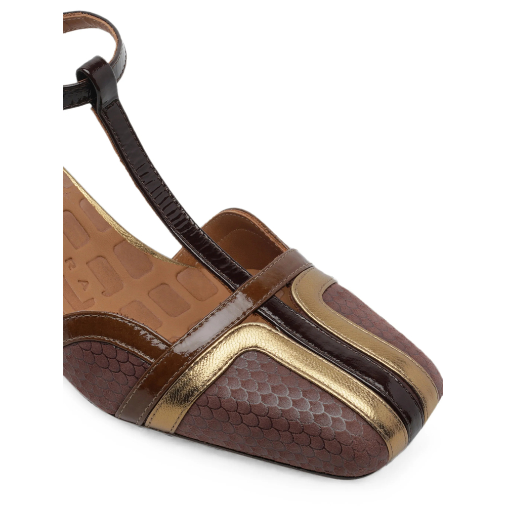 Volai Squared-Toe Pumps