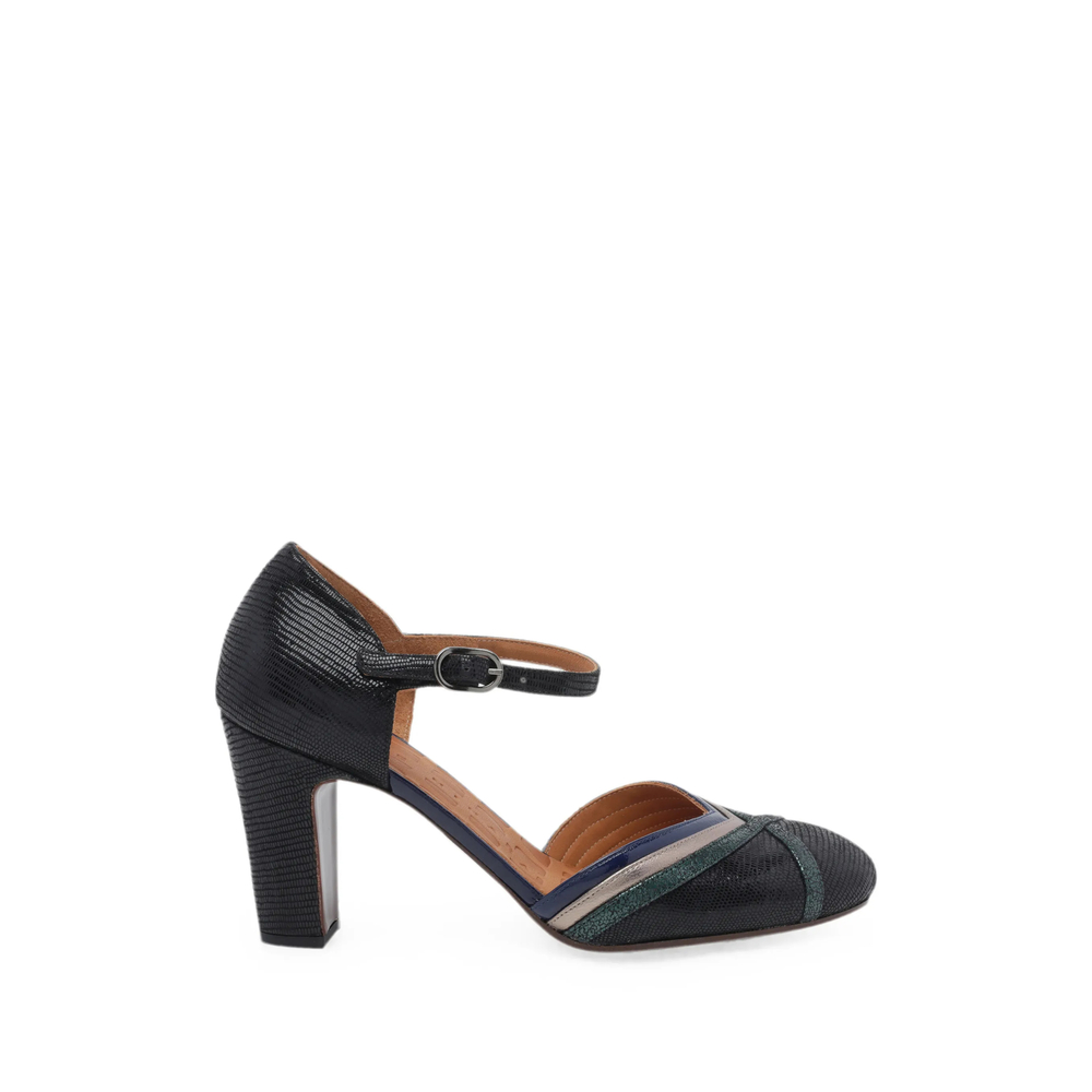 Chie Mihara Mirka Lizard-effect Pumps