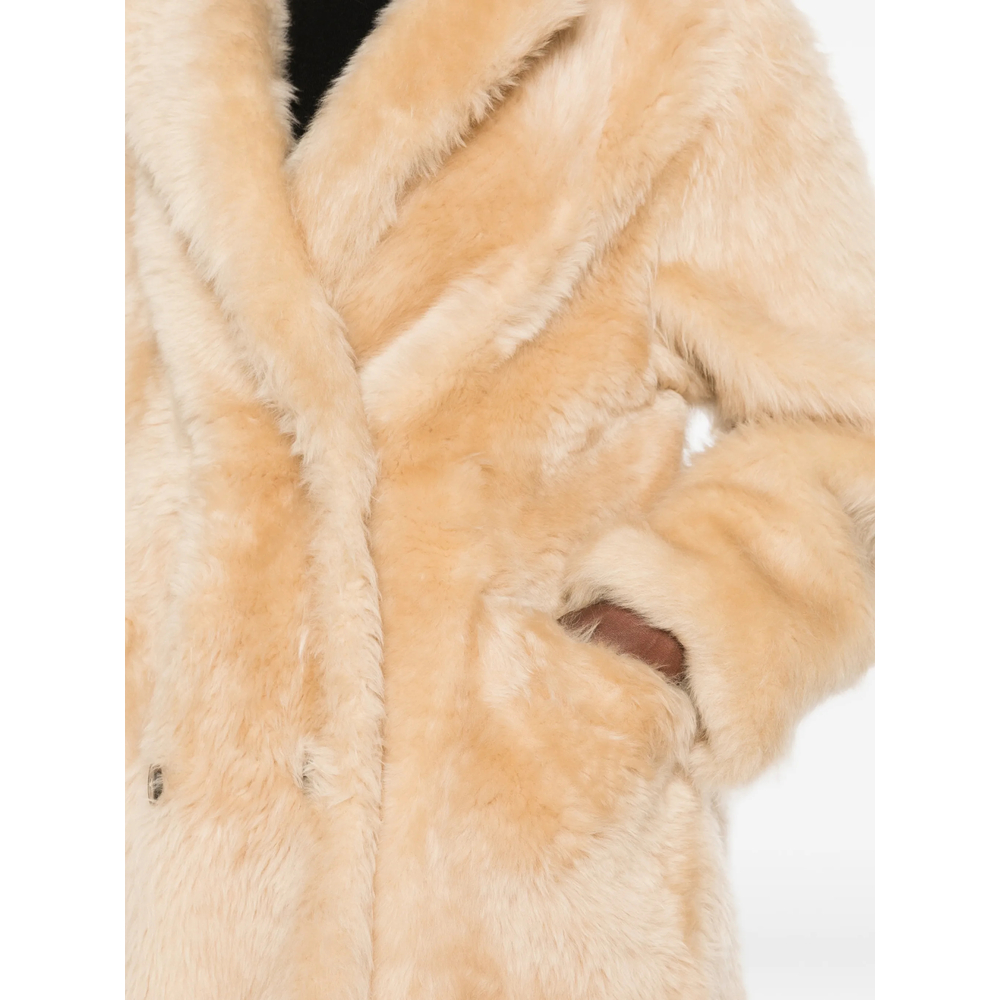 Flora Double-Breasted Reversible Coat