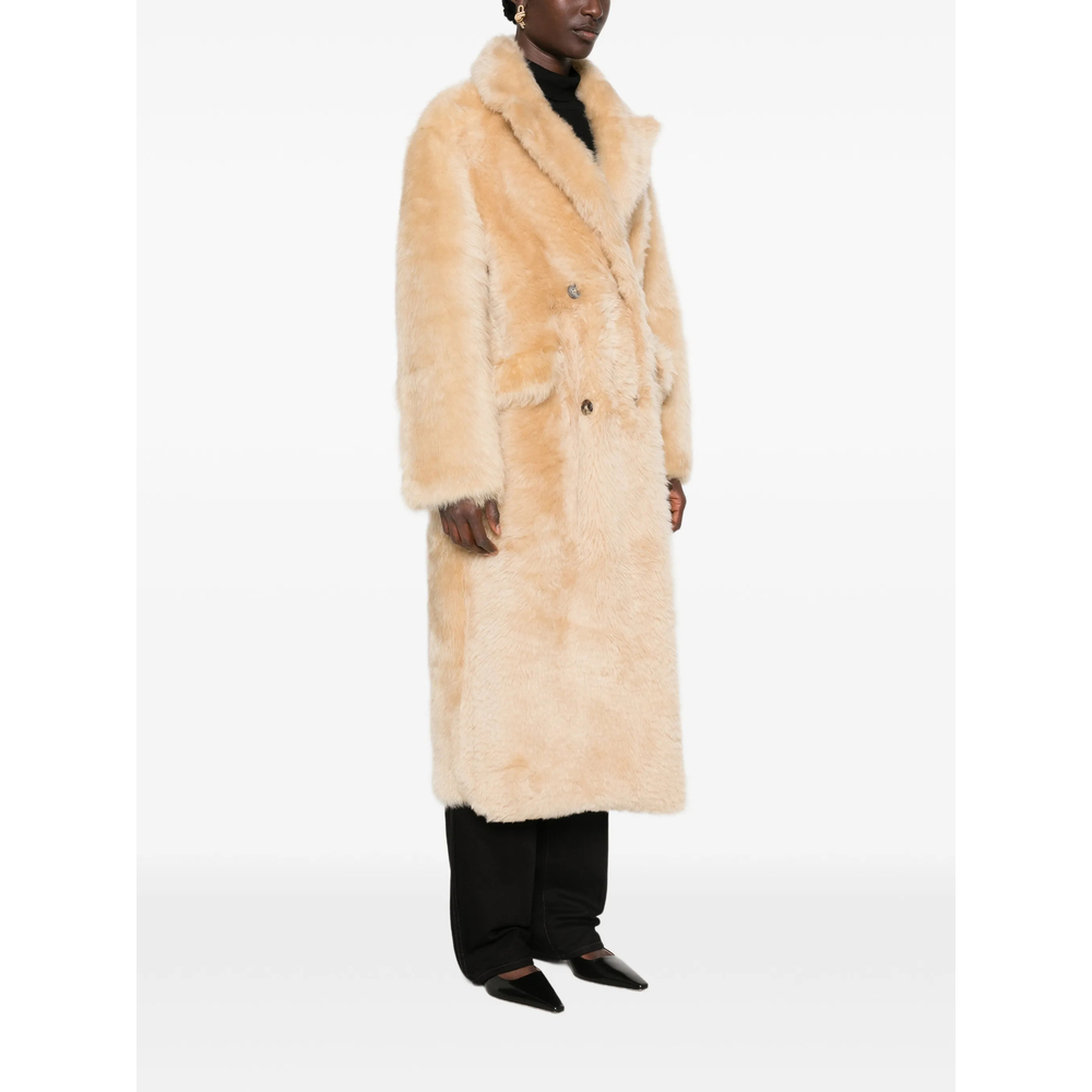 Flora Double-Breasted Reversible Coat