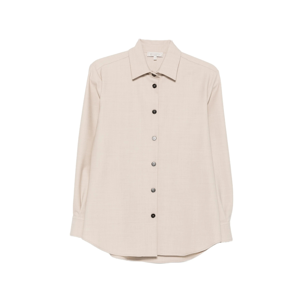 Antonelli Campari Button-fastening Long-sleeve Shirt In Neutral