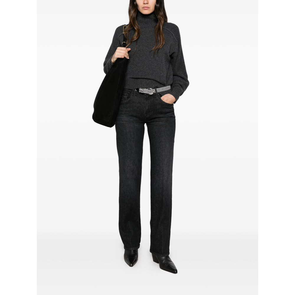 Tirolo High-Neck Raglan-Sleeve Sweater