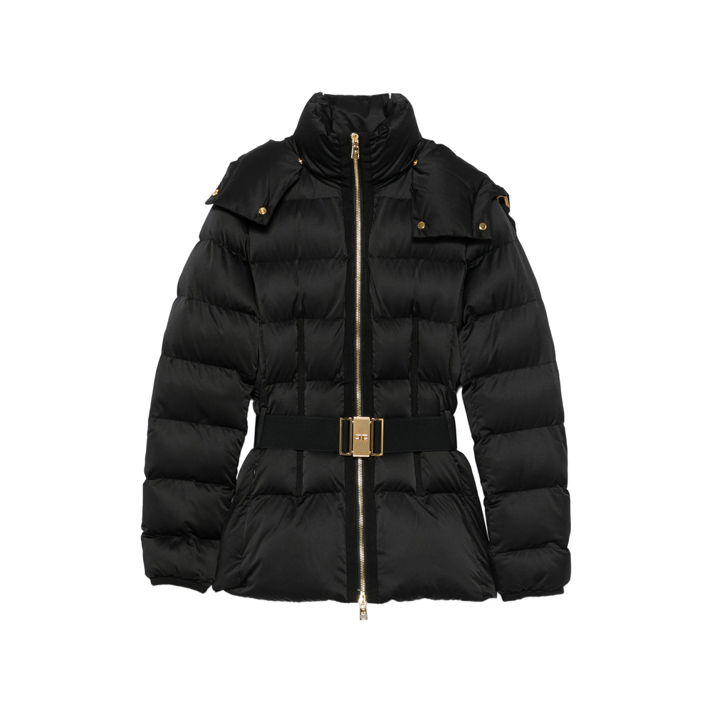 Down Jacket In Voile Fabric