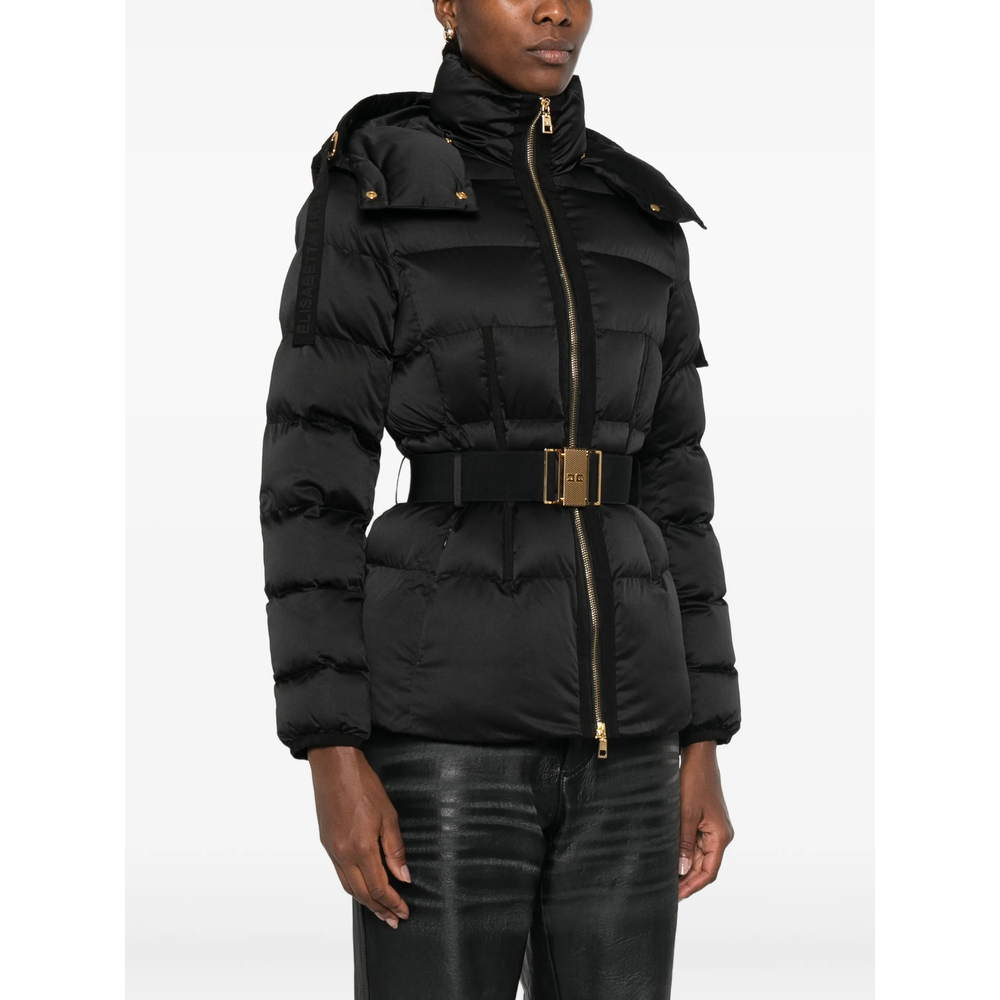 Down Jacket In Voile Fabric