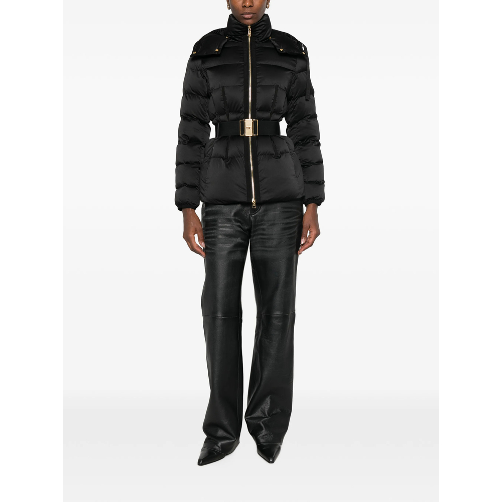 Down Jacket In Voile Fabric
