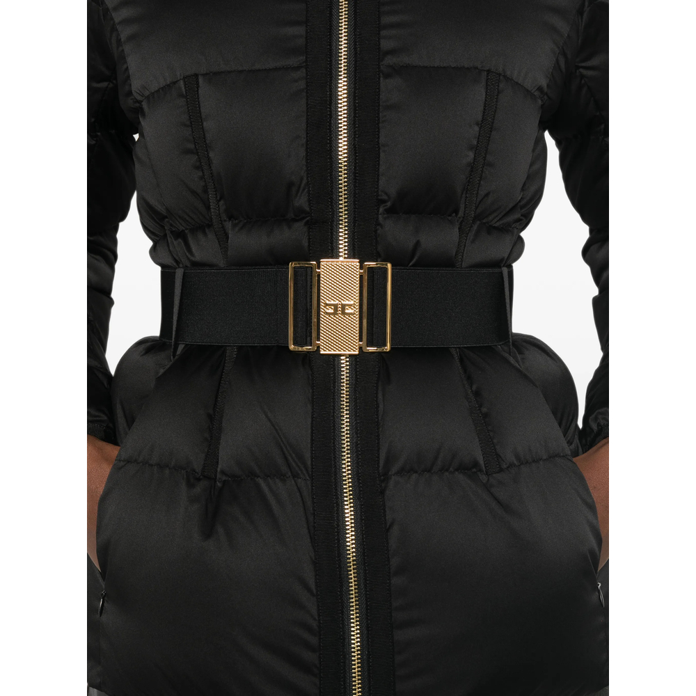 Down Jacket In Voile Fabric