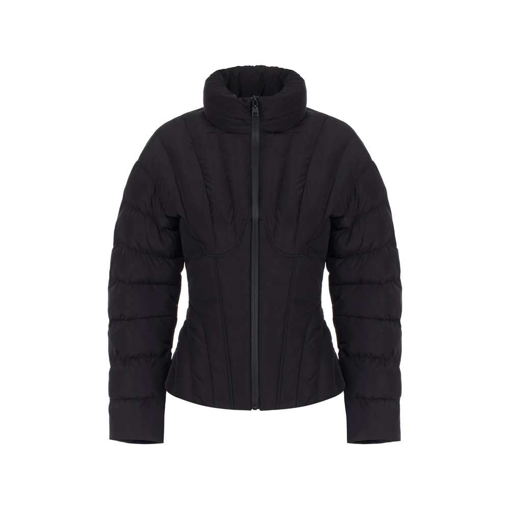Down Jacket In Voile Fabric
