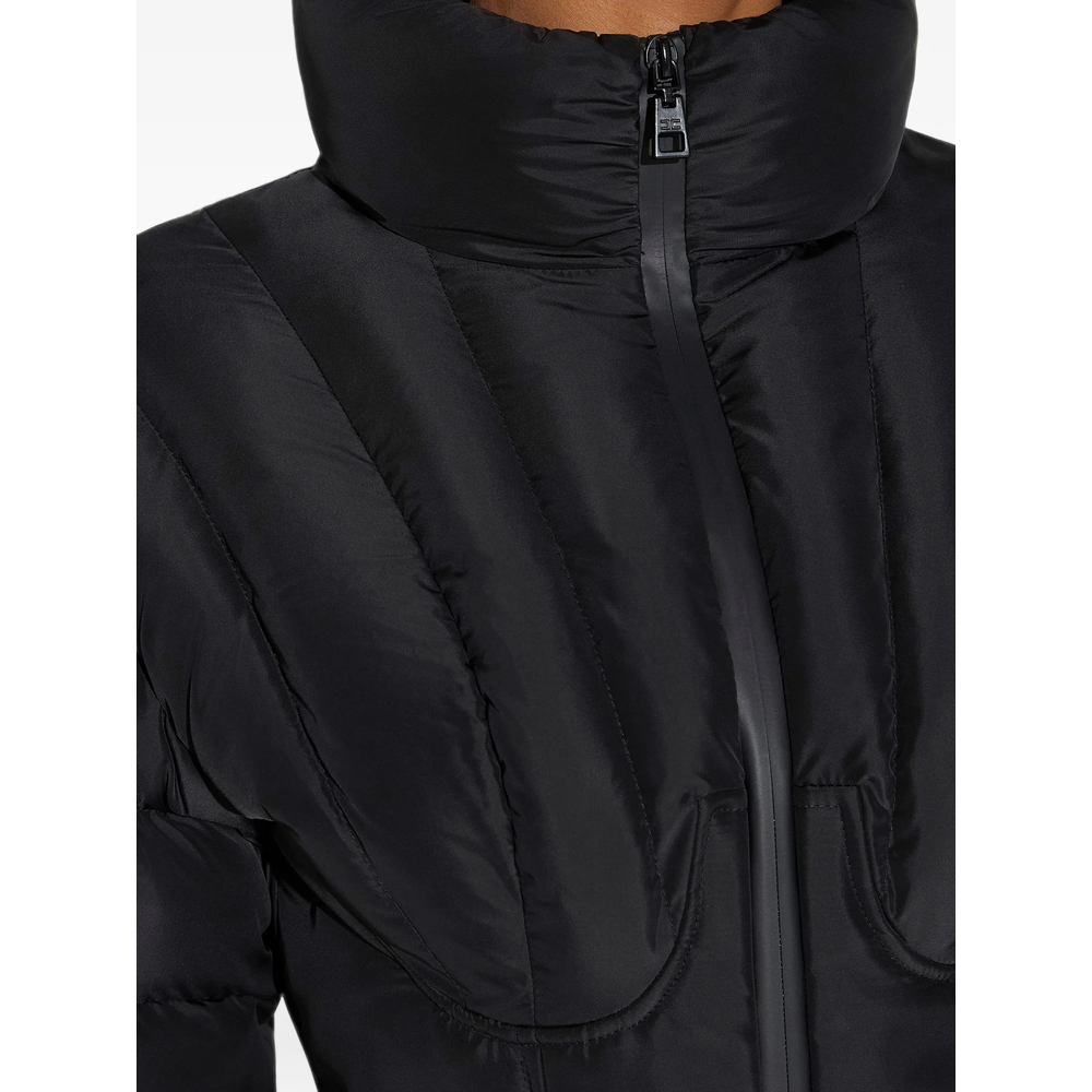 Down Jacket In Voile Fabric