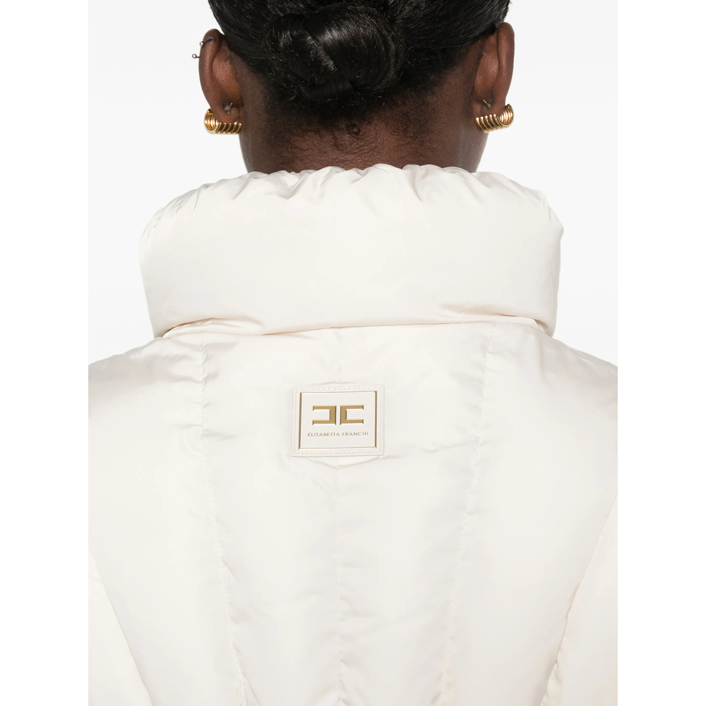 Quilted High-Neck Jacket