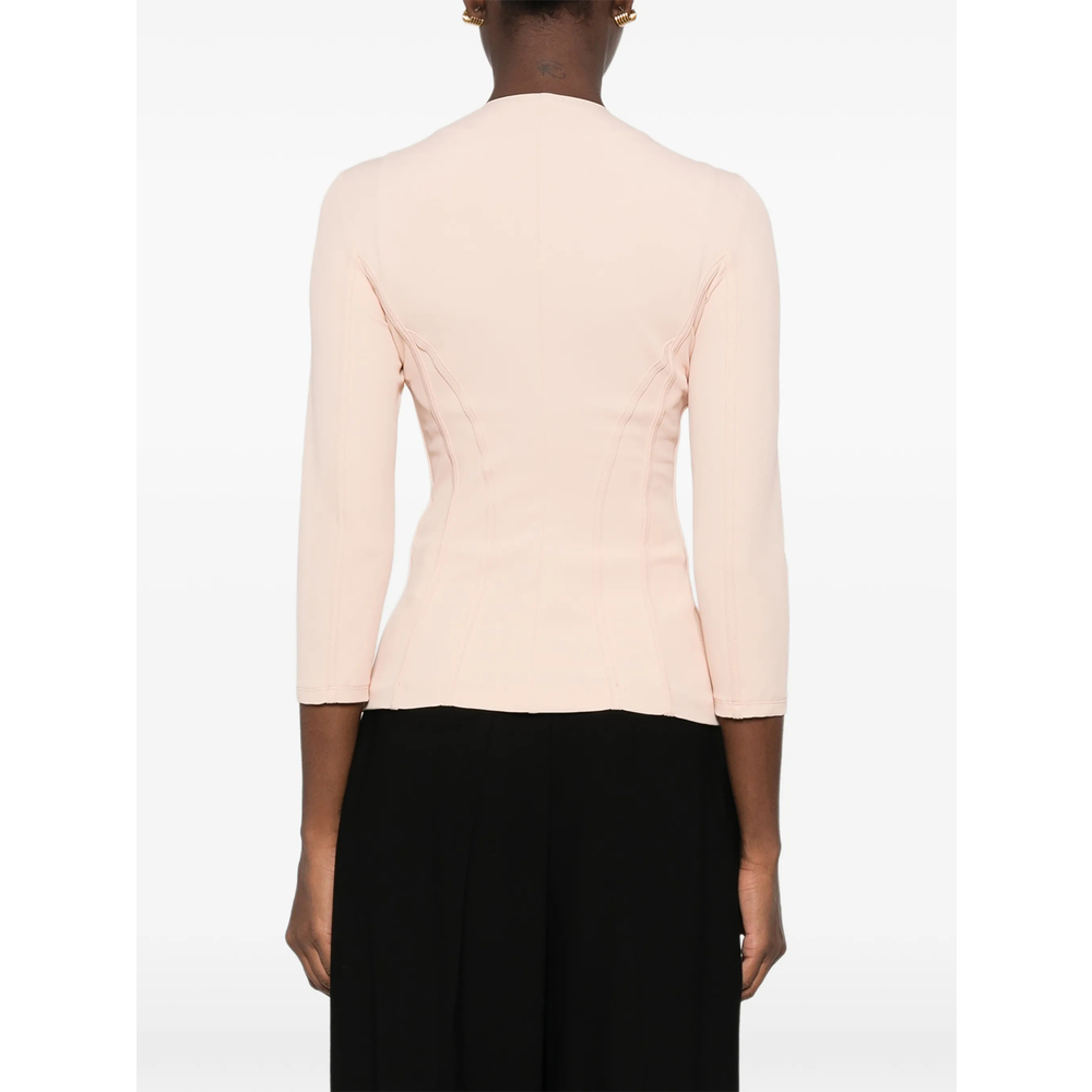 Corset-Style Zip-Up Jacket