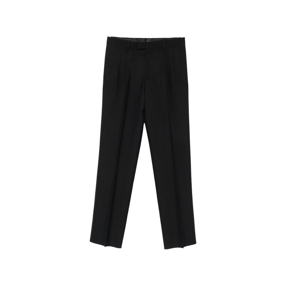 Lardini Pinstripe-pattern Pleated Tailored Trousers