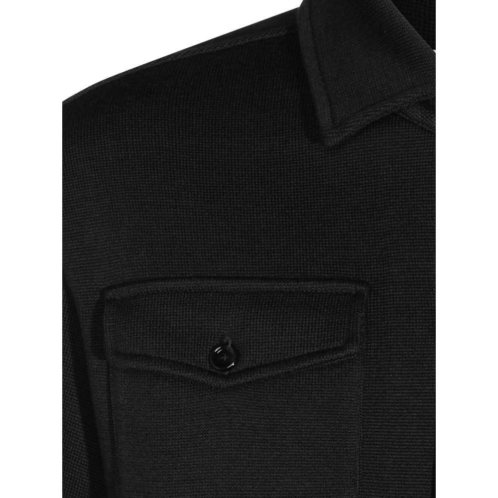 Flap-Pocket Shirt Jacket
