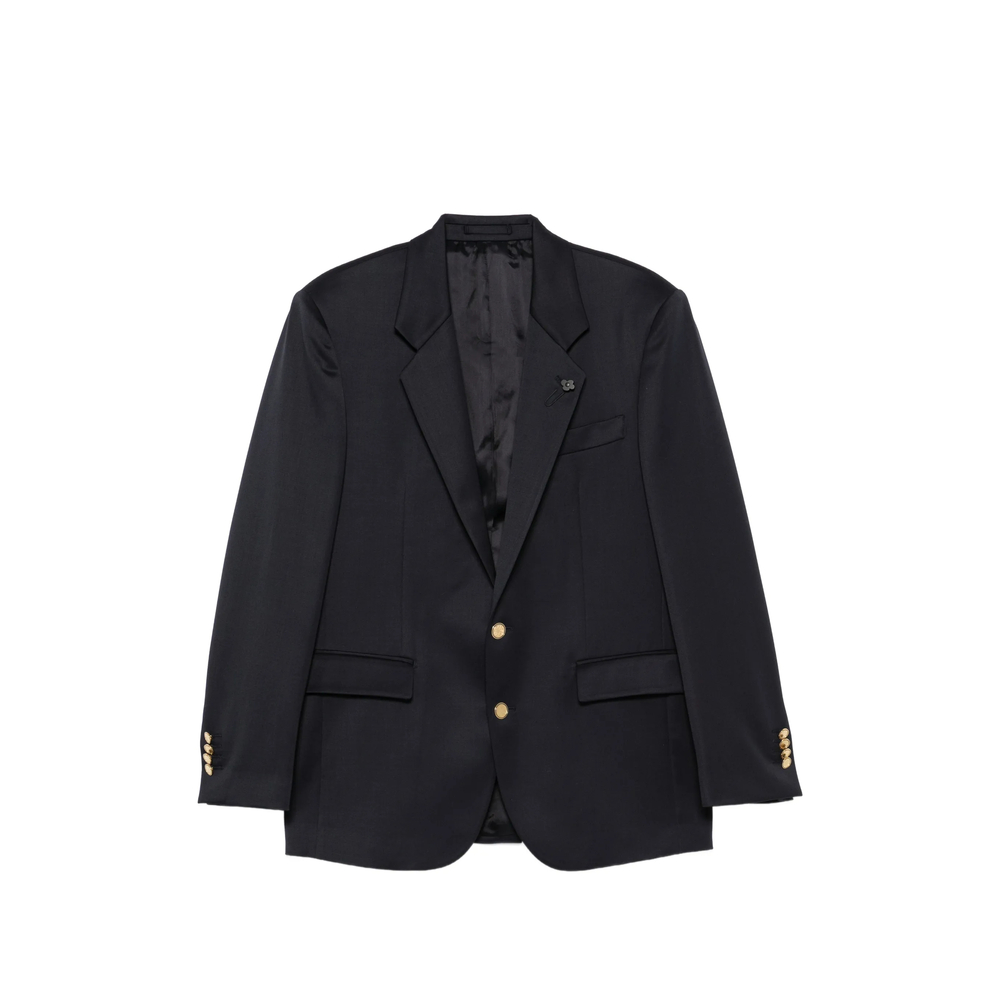 Lardini Peak-lapels Button-up Jacket
