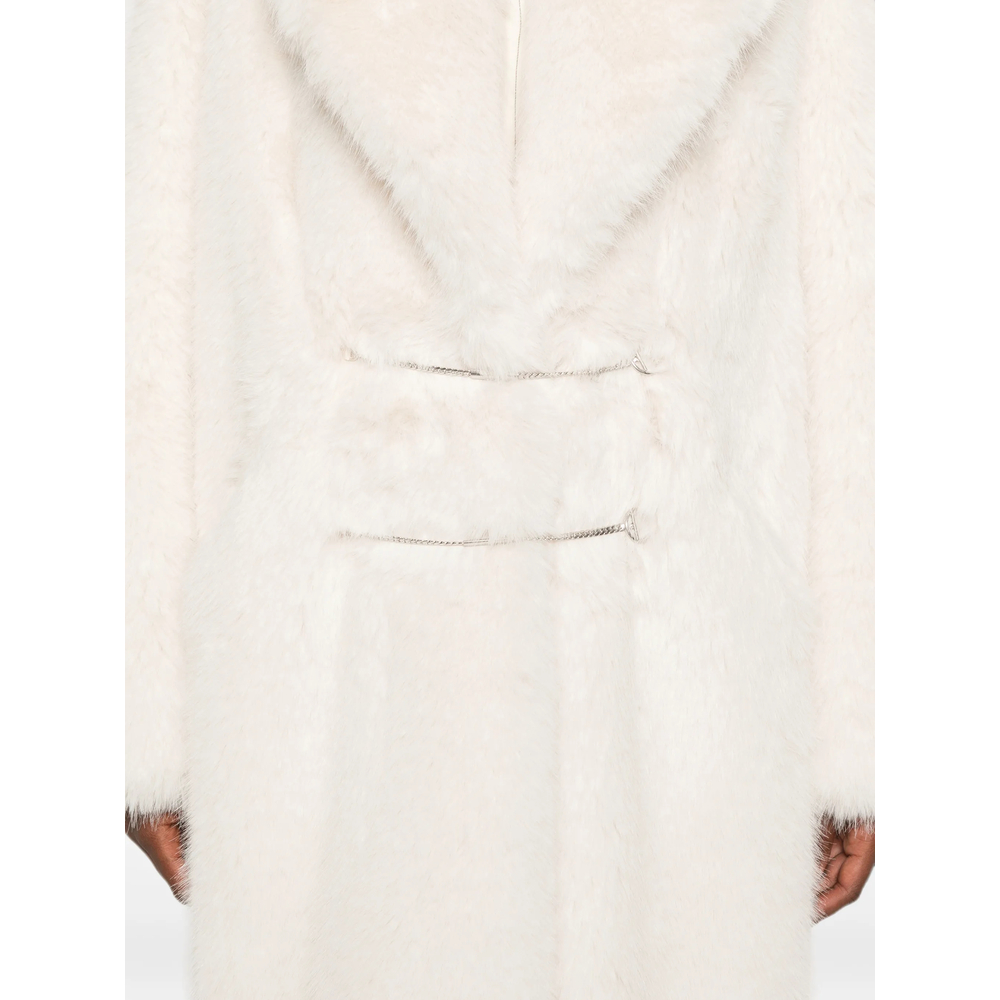 Chain-Detail Coat
