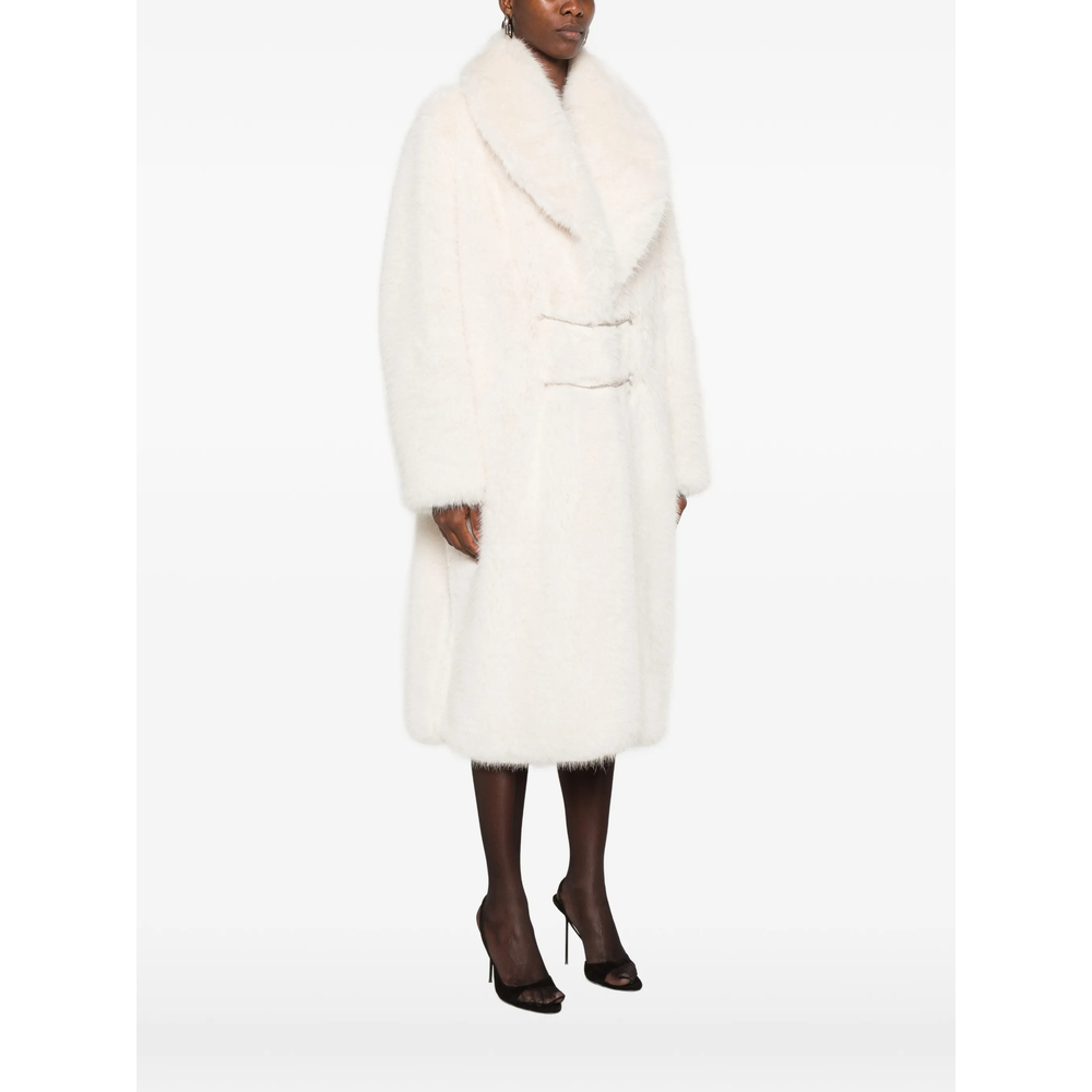 Chain-Detail Coat