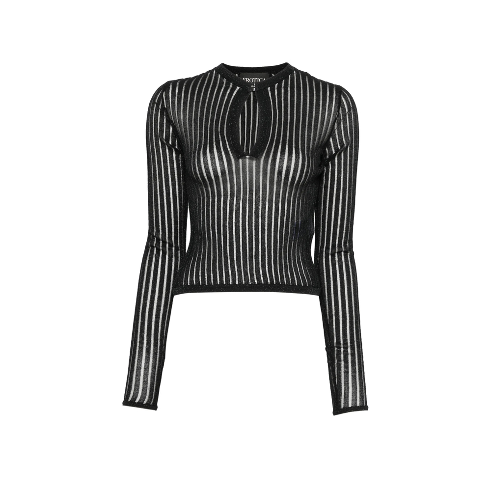 Dondup Sheer-knit Cut-out Sweater