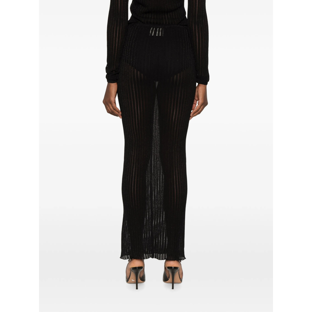 Sheer-Knit Maxi