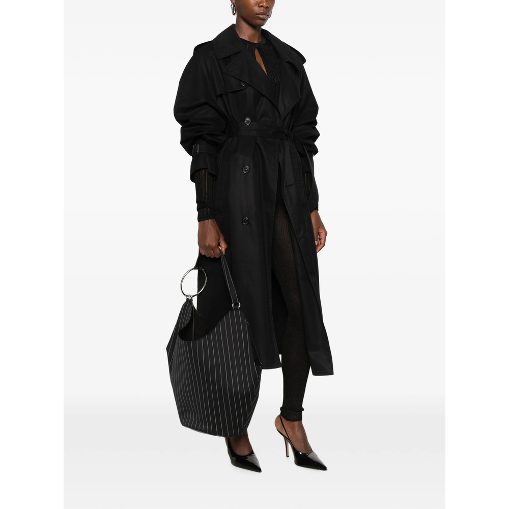 Large Pinstripe Tote Bag