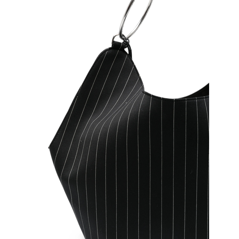 Large Pinstripe Tote Bag