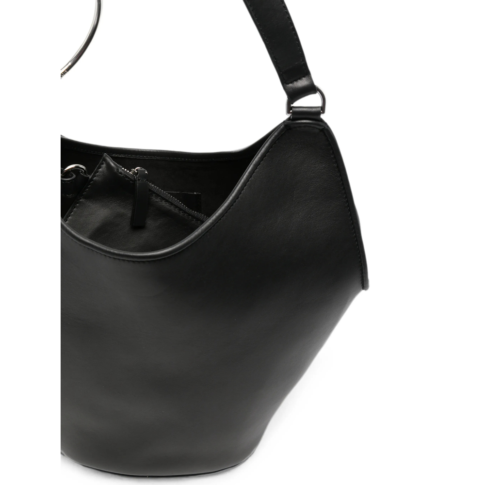 Ring-Detail Shoulder Bag