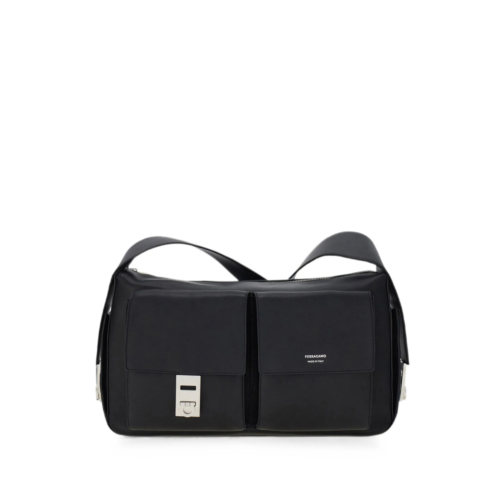 Ferragamo Large Hug-buckle Messenger Bag
