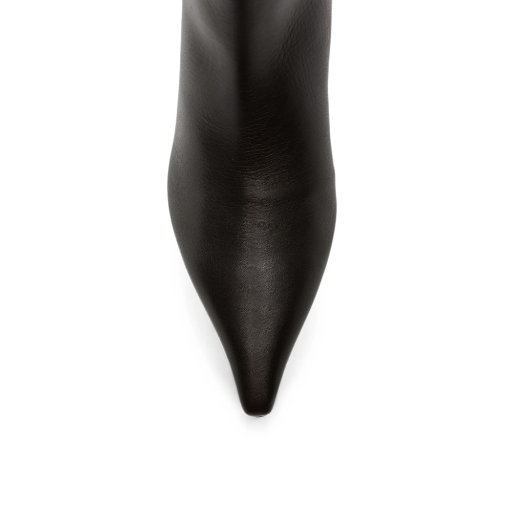 Zoe Pointed-Toe Kitten-Heel Boots