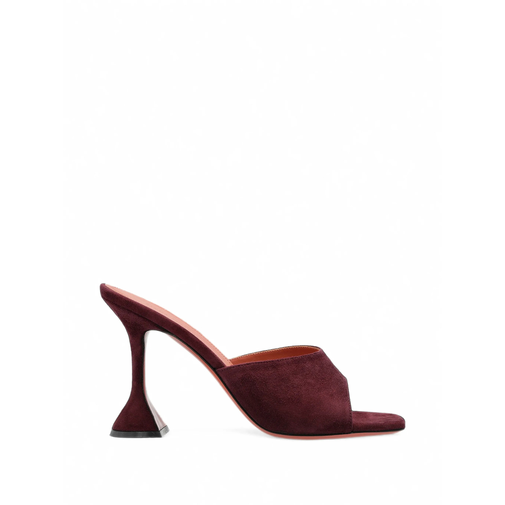 Amina Muaddi Lupita Suede Sandals